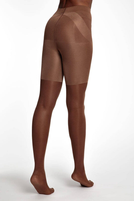 Shimmer Pattern Pantyhose & Tights Stockings -Black