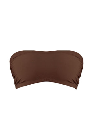 Brown nude bandeau, seamless brown bandeau