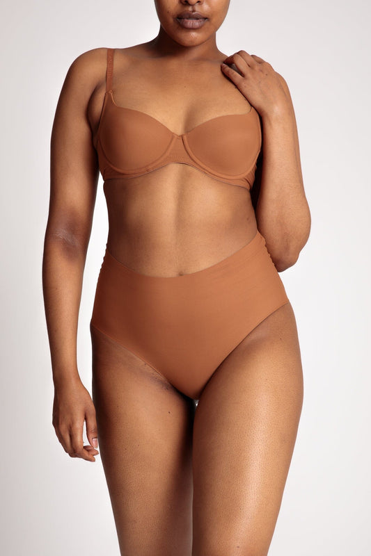 High Waist Brief High Waists Nubian Skin 