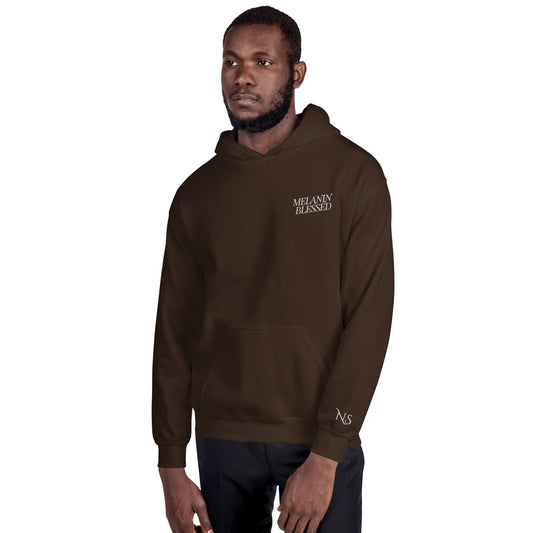 Melanin Blessed Hoodie Hoodie Nubian Skin 