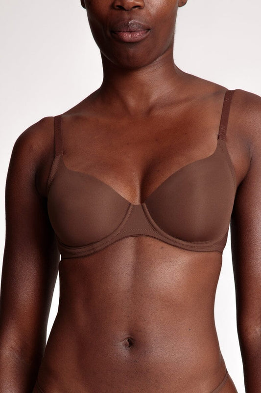 Reveal NUDE The Perfect Support Front Close T-Shirt Bra, US 34B, UK 34B 