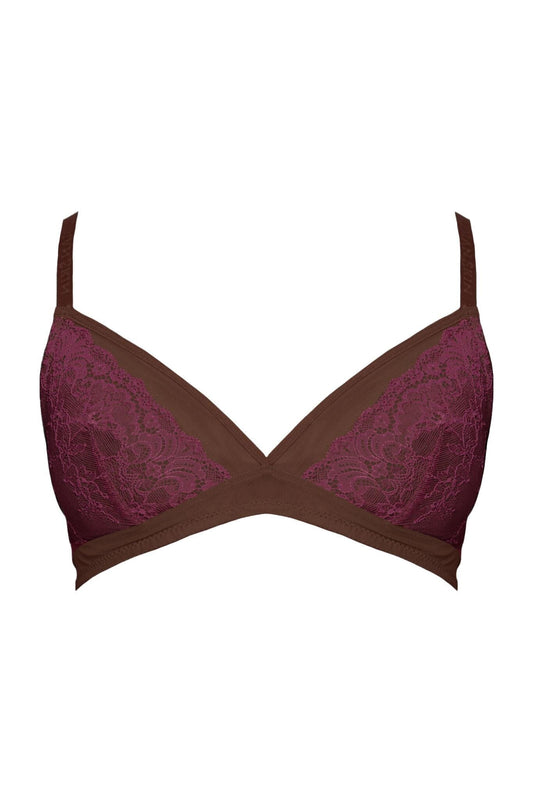 Rafat Wireless Bra Bras Nubian Skin Berry 2 